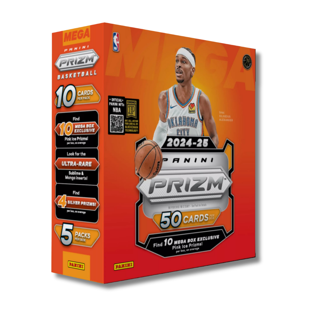 Panini Prizm 2024-25 Basketball Mega Box 24-25 24/25 2024/25