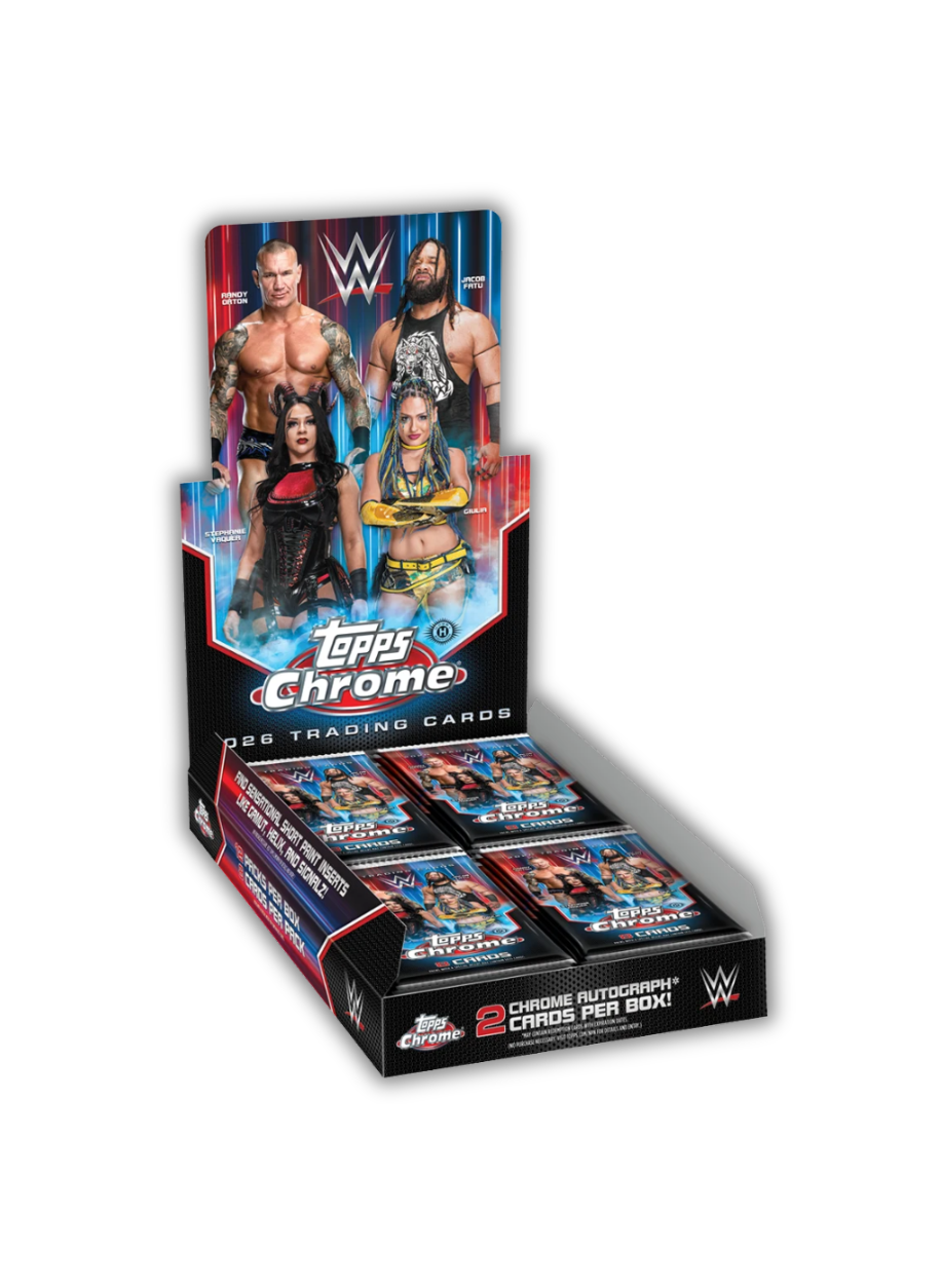 2026 Topps Chrome® WWE - Hobby Box