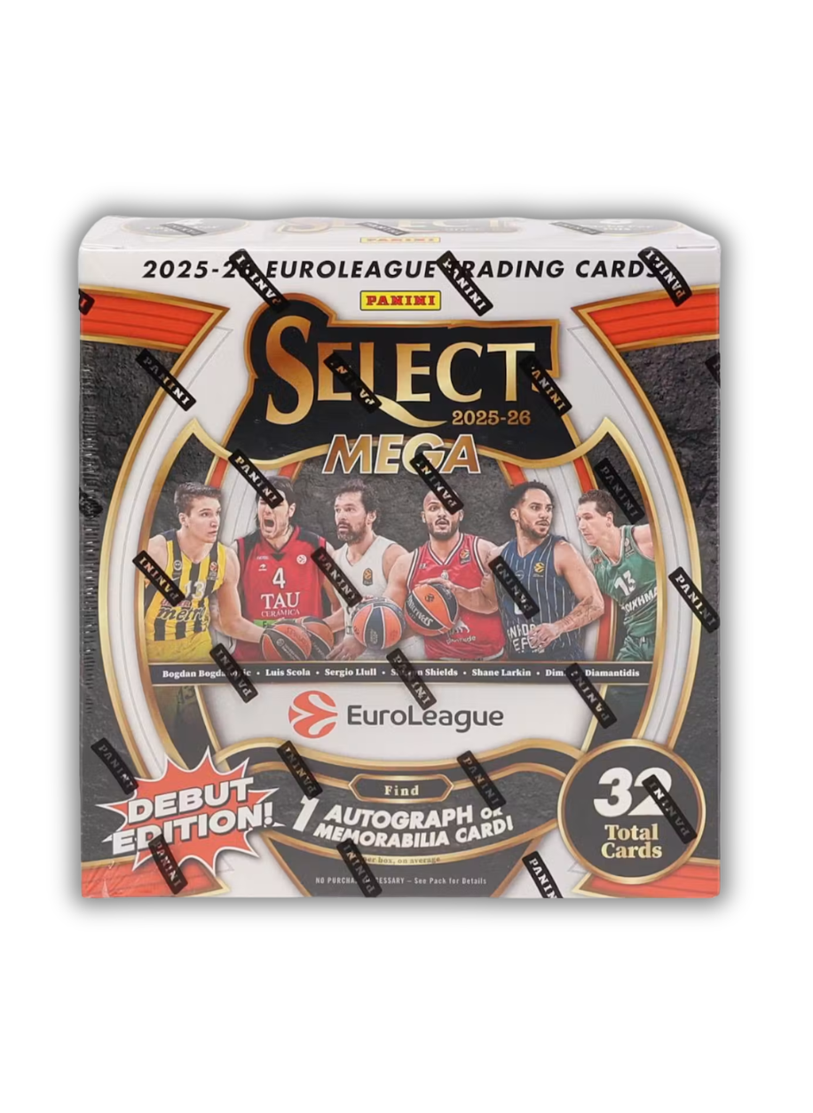 Panini Select Euroleague 2025-26 Basketball Mega Hobby Box
