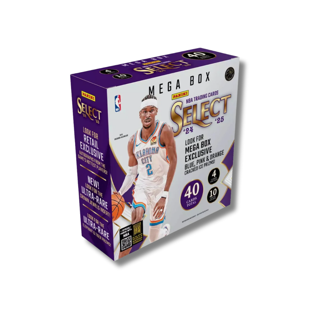 Panini Select 2024-25 Basketball Mega Box 24-25 2024/25 24/25