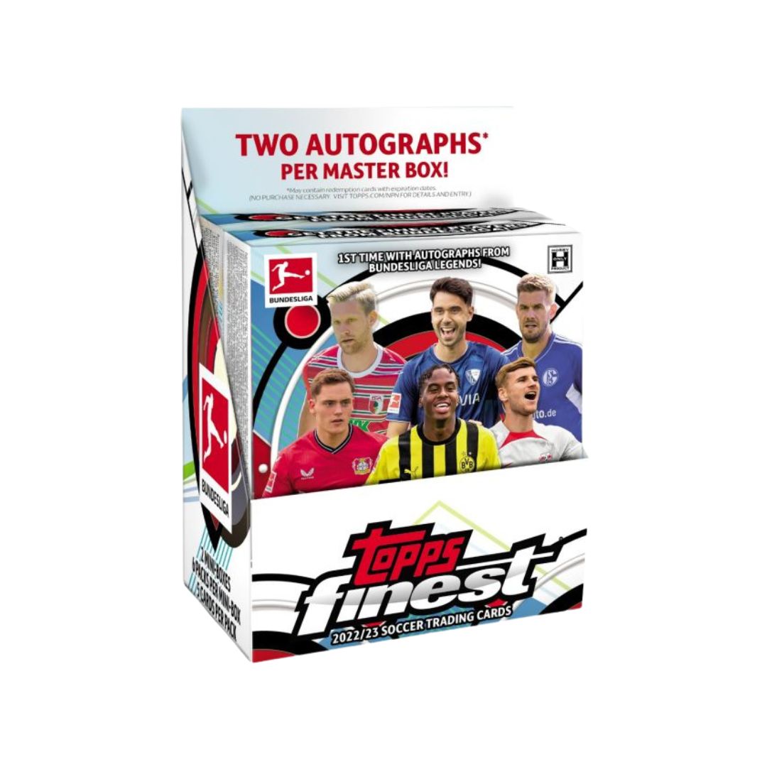 Topps Finest 2022-23 Bundesliga Sealed Hobby Box - Zo20rips