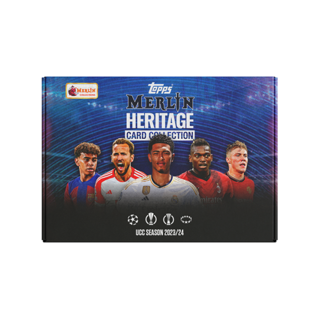 Topps Merlin 2023-24 Heritage UEFA UCL Sealed Box - Zo20Rips