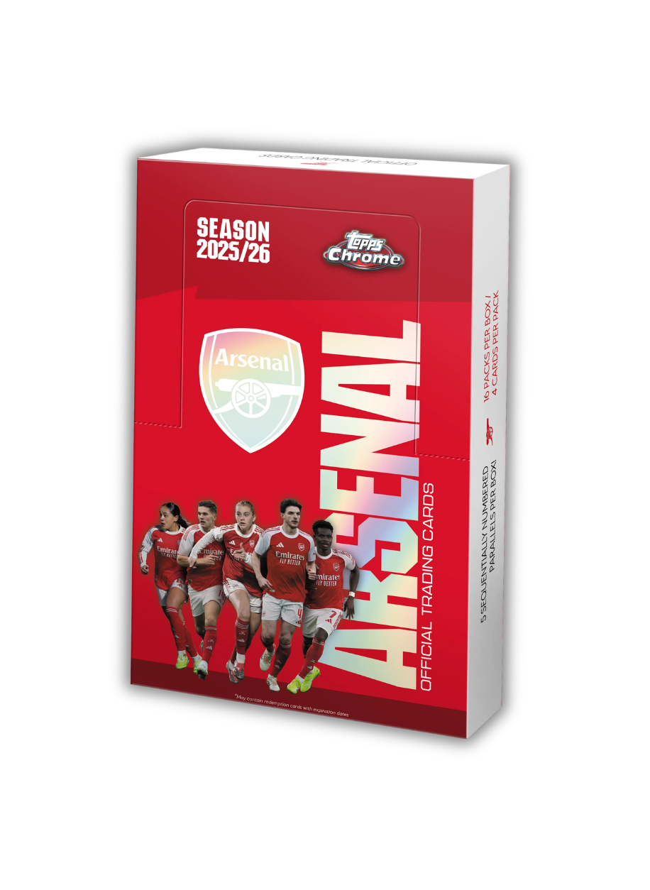 Topps Chrome® Arsenal 2025/26 Hobby Box