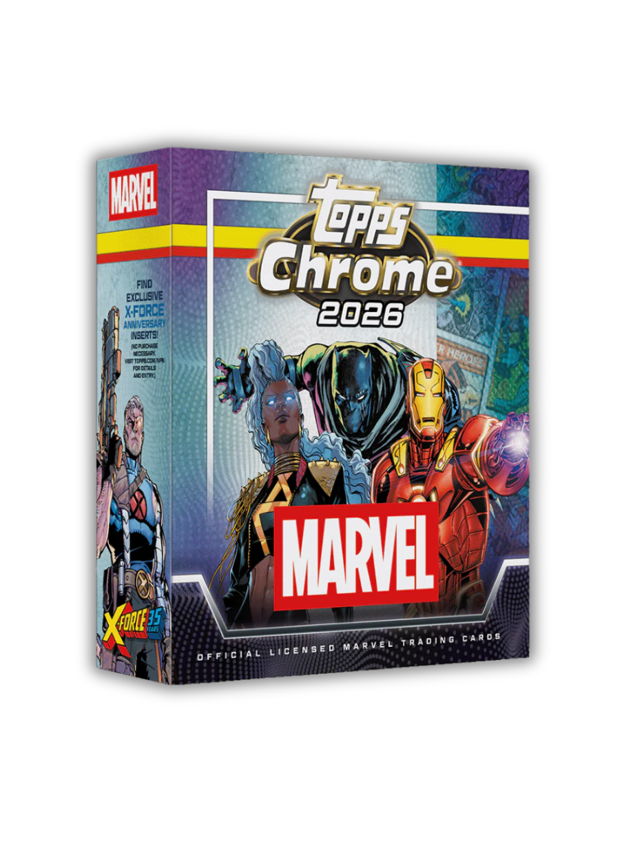 Topps Chrome® Marvel Comics 2026 Mega Box