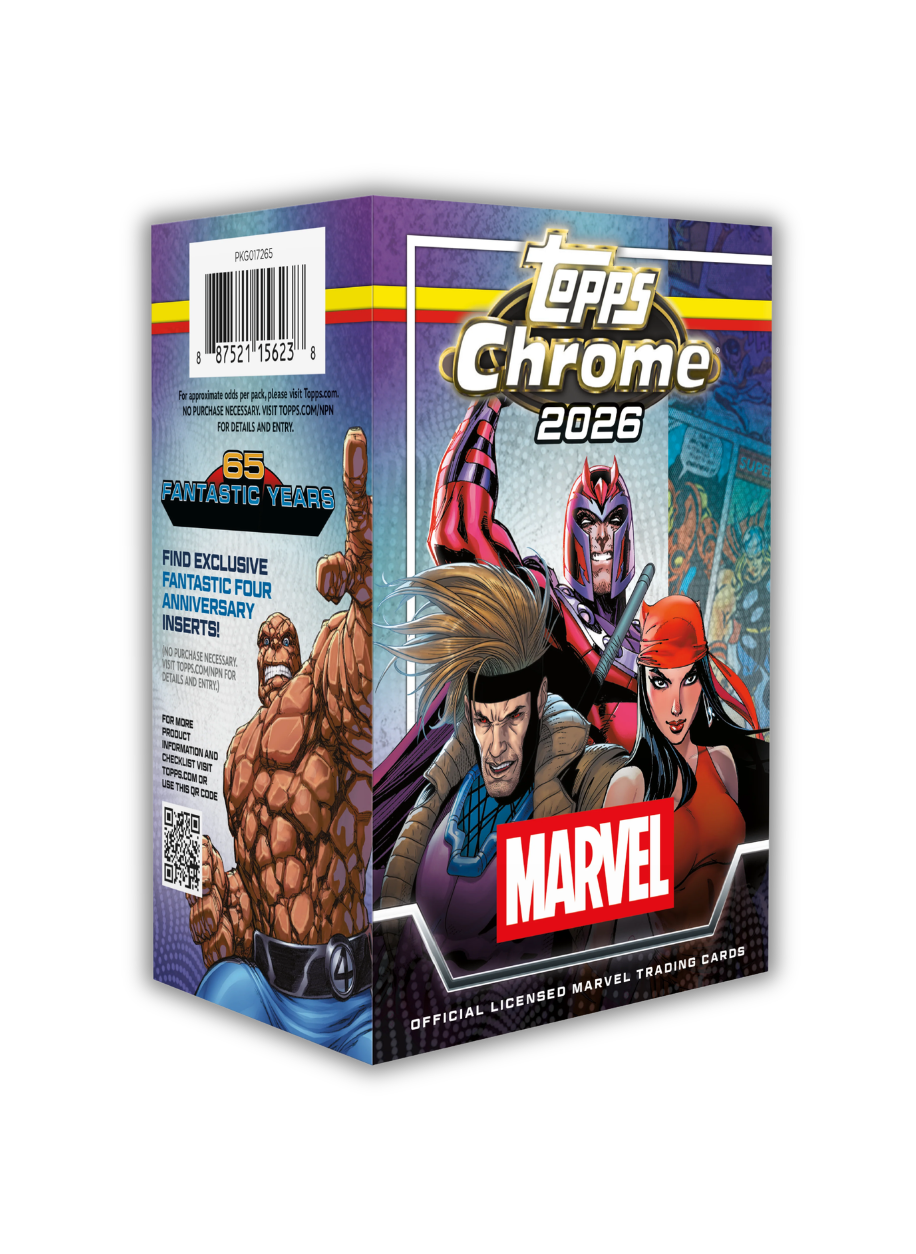 Topps Chrome® Marvel Comics 2026 Value Box