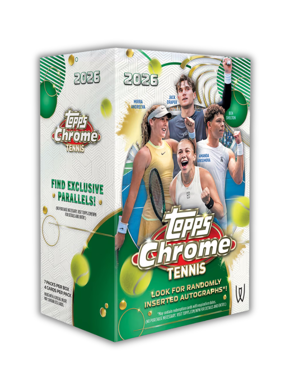 Topps Chrome Tennis 2026 Value Box