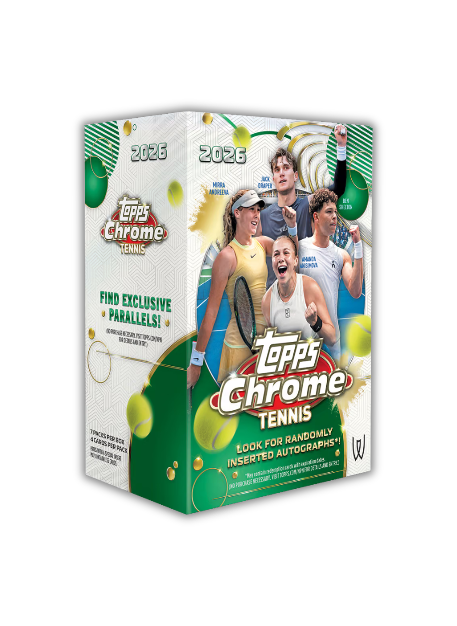 Topps Chrome Tennis 2026 Value Box 