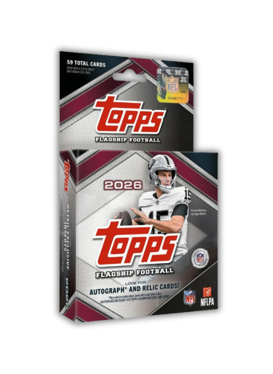 Topps Flagship 2026 Football Hanger Box