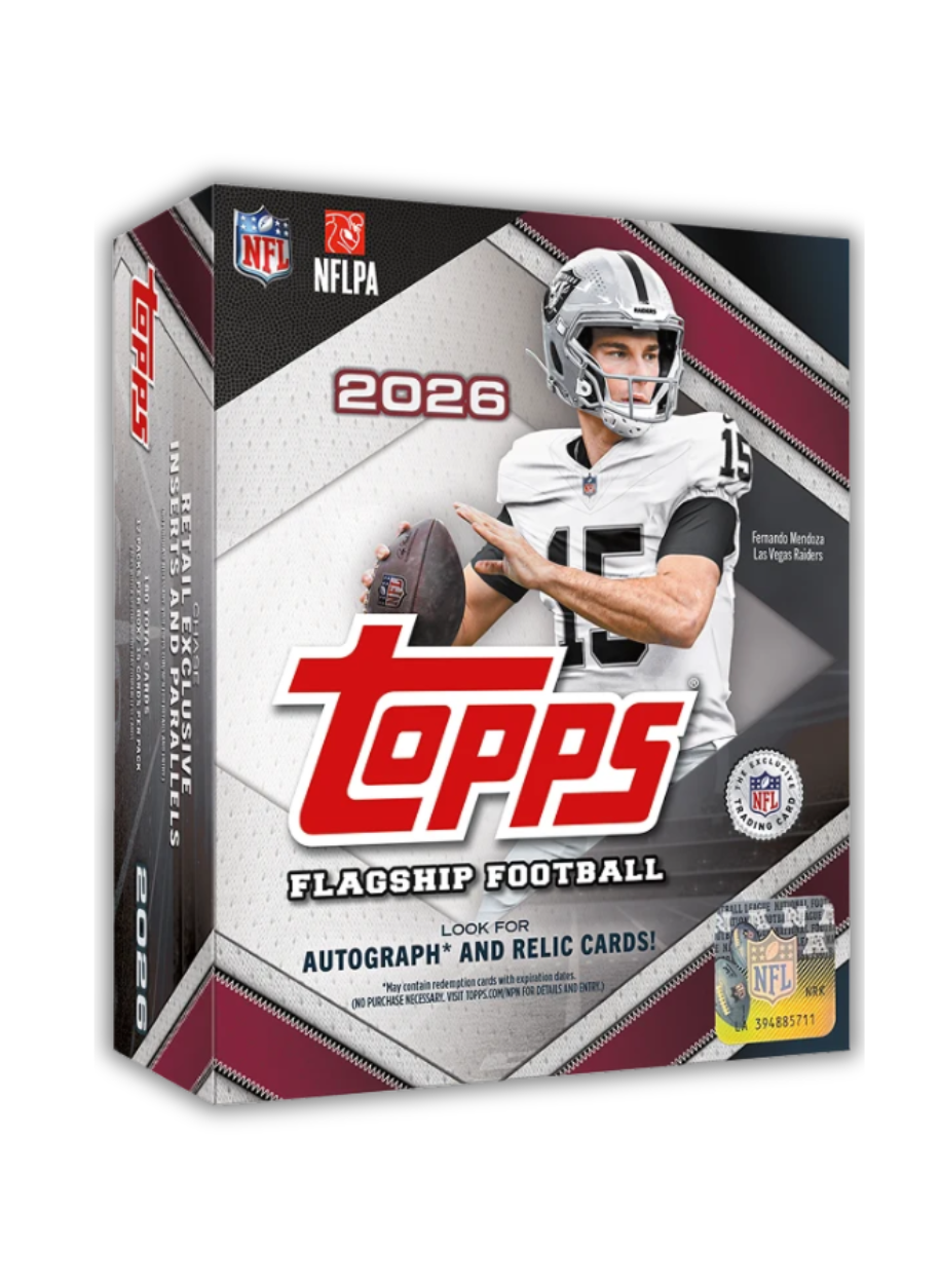 Topps Flagship 2026 Football Mega Box